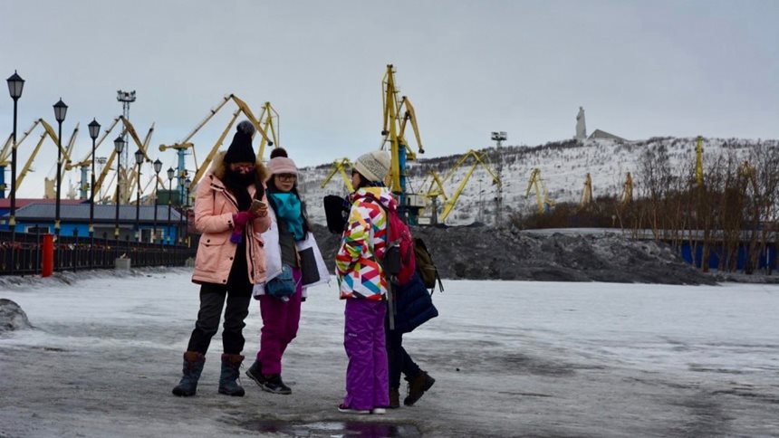 Kineser i Murmansk