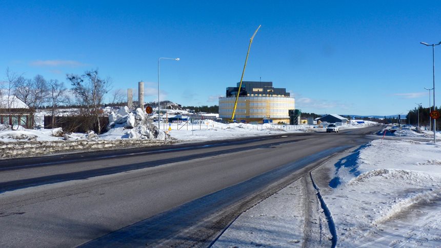 Stadshusbygge i Kiruna