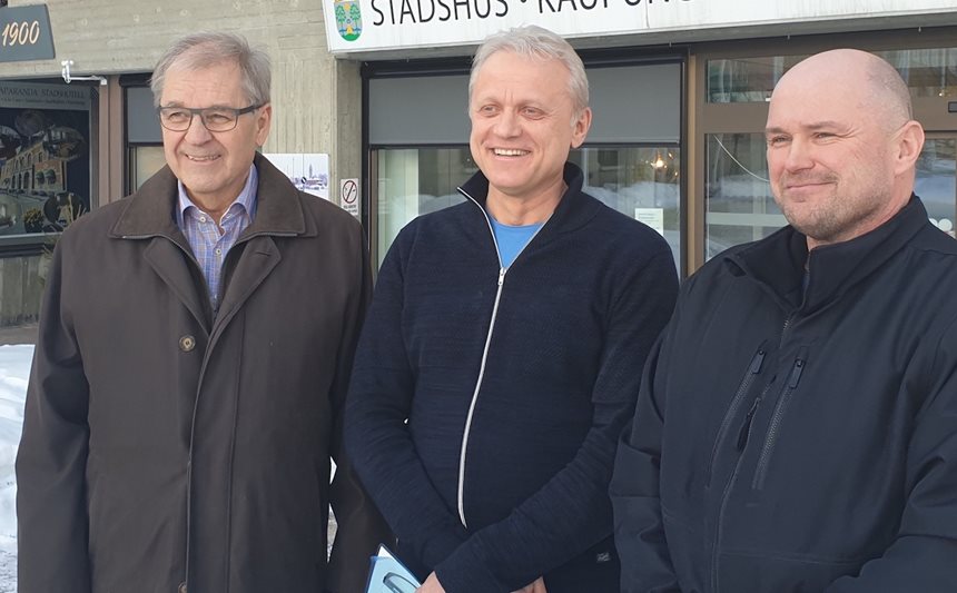 Anders Rönnqvist, Karl Axel Kyösti, Niklas Liikamaa Kopia