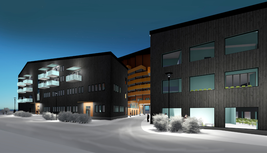 Kvarter 1 i Kiruna