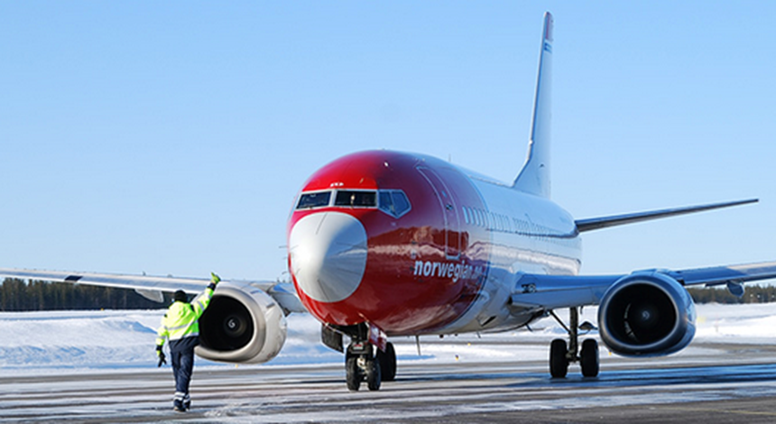 Norwegian flygplan (1)
